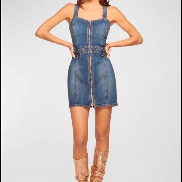 Ramy Brook Dresses & Skirts - Ramy Brook Denim Mini Dress with Zipper